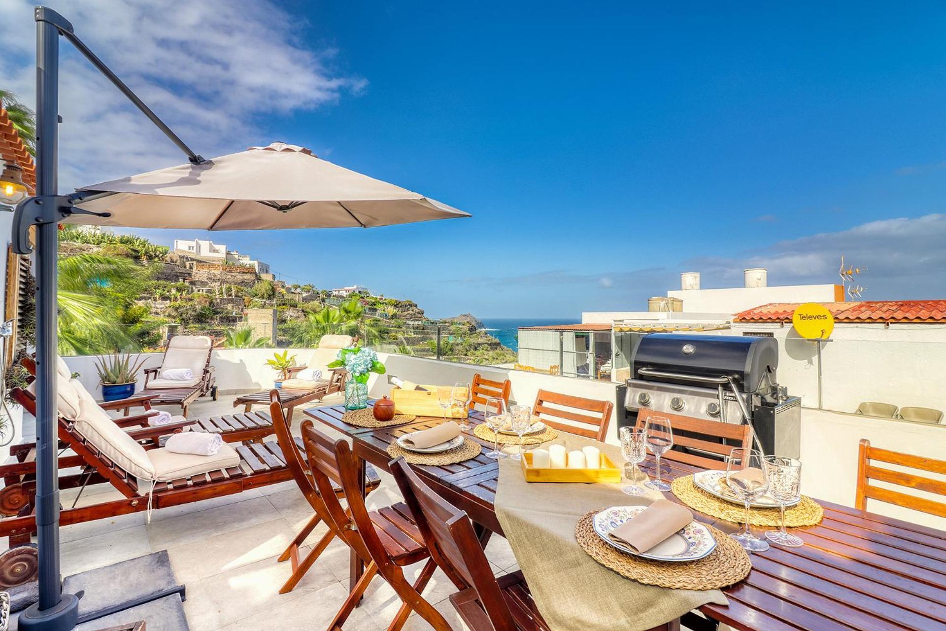 Big Terraced House, 100M To The Beach, With Bbq And Sea View Guincho  Eksteriør billede