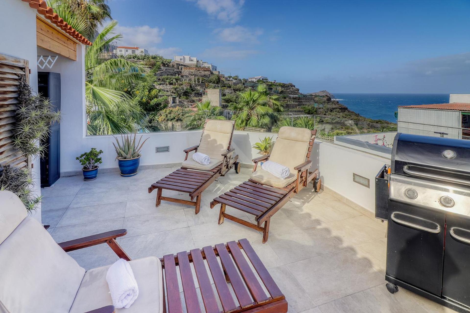 Big Terraced House, 100M To The Beach, With Bbq And Sea View Guincho  Eksteriør billede