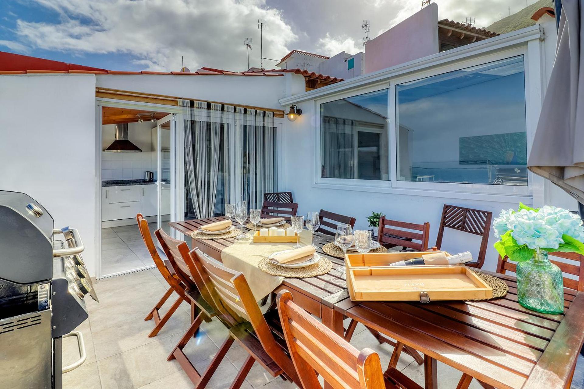 Big Terraced House, 100M To The Beach, With Bbq And Sea View Guincho  Eksteriør billede